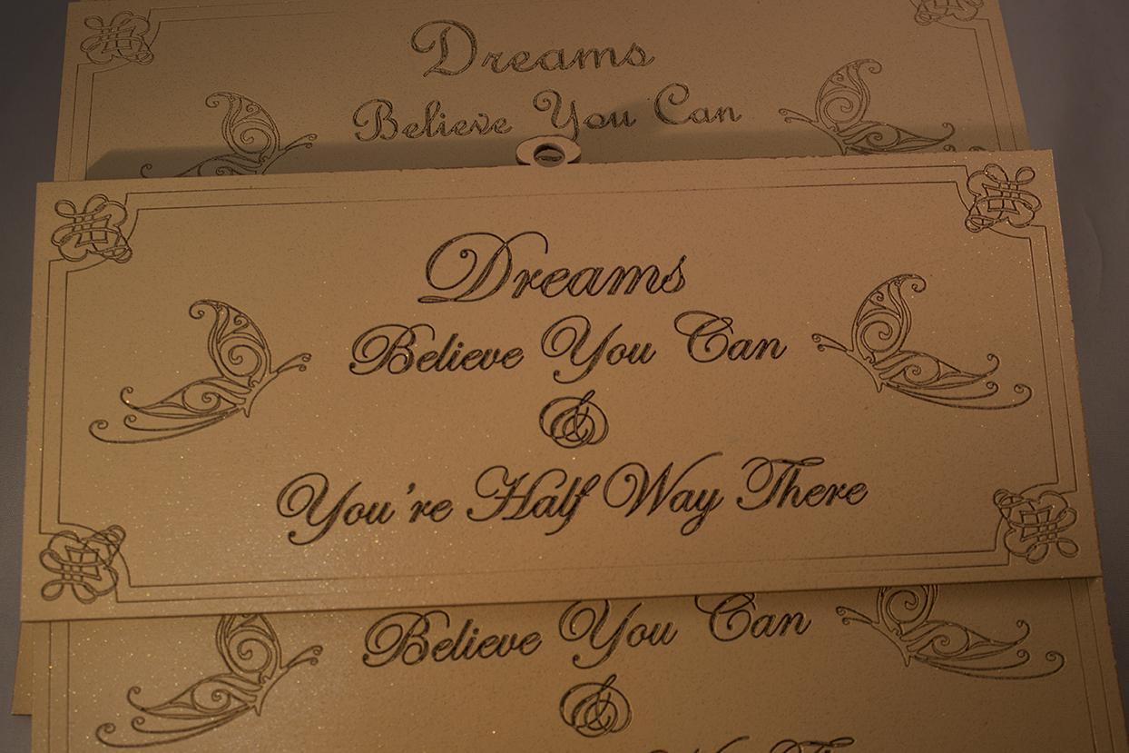 Dreams believe you can