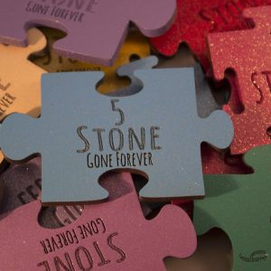 Stone Loss Jigsaw Shape