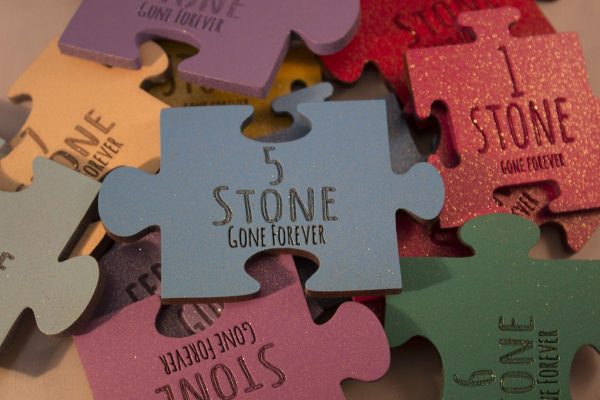 Stone Loss Jigsaw Shape
